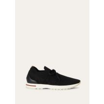 Loro Piana Shoes 360 Lp Lady Flexy Walk Sneaker, Black, Virgin Wool, Size 34,5