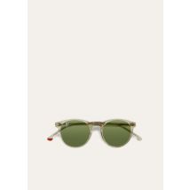 Loro Piana Maremma Sunglasses, Grey, Cellulose Acetate, Size 52