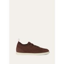 Baskets Soho Walk Chaussures pour Homme en Cuir de veau - Marron - Taille 39.5 - Fabriqué en Italie - Loro Piana