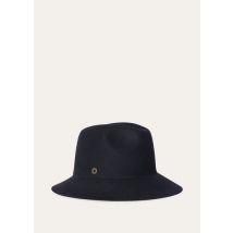 Loro Piana My Journey Hat, Blue, Baby Cashmere/ Lapin, Size L