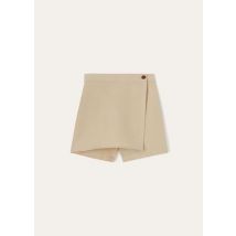 Loro Piana Skirt Bessy Skorts, Beige, Linen, Size 6