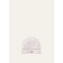 Loro Piana Hat Little Numbers Beanie, Print, Cotton, Size 6-9