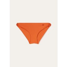 Loro Piana Bikini Bottoms, Brick Red, Microfibre, Size 46