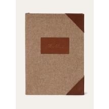 Loro Piana My LP Notebook, Brown, Cashmere, One-Size