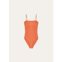 Loro Piana Swimsuit, Brick Red, Microfibre, Size 44