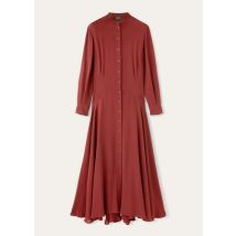 Loro Piana Connie Dress, Red, Silk, Size 40