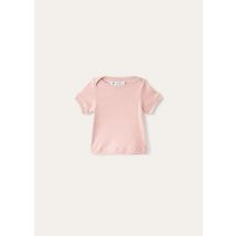 Loro Piana Soft Cuddles T-Shirt, Pink, Cotton, Size 9-12