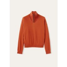 Loro Piana Sweater Larecchio Jumper, Man, Orange, Cotton/ Cashmere, Size XXL