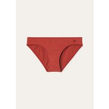 Loro Piana Marine Bikini Bottom, Brick Red, Microfibre, Size 38