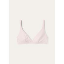 Loro Piana Marine Bikini Top, Pink, Microfibre, Size 38