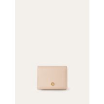 Loro Piana Card holder Ghiera Wallet, Natural, Grained Calfskin, One-Size