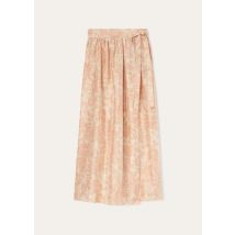 Loro Piana Leah Skirt, Print, Silk, Size 40