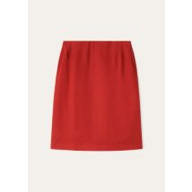 Loro Piana Amalie Skirt, Brick Red, Linen, Size 36