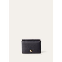 Loro Piana Ghiera Card Holder, Black, Grained Calfskin, One-size