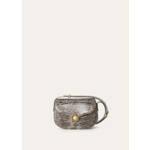 Loro Piana Handbag Mini Ghiera bag, Grey, Tejus Leather, One-size