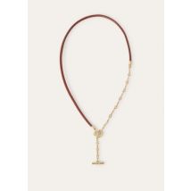 Loro Piana Ghiera Necklace, Reversible, Brass, One Size