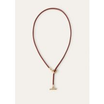 Loro Piana Ghiera Necklace, Reversible, Calfskin, One-Size