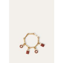 Loro Piana My Charms Bracelet, Reversible, Brass, Size L