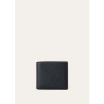 Loro Piana Extra Compact Wallet, Man, Black, Calfskin, One-Size