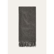 Loro Piana Grande Unita Scarf, Man, Grey, Cashmere, One-size