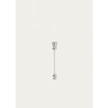 Loro Piana Cardo Pin, Grey, Brass, One-size