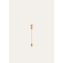 Loro Piana Cardo Pin, Yellow, Brass, One-size