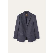 Loro Piana Torino Jacket, Man, Blue, Cotton/ Cashmere, Size 56