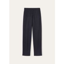 Loro Piana Pants Breia Trousers, Man, Blue, Cashmere/ Virgin Wool, Size 54