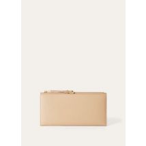 Loro Piana Handbag Extra Bifold Purse, Beige, Calfskin, One-size