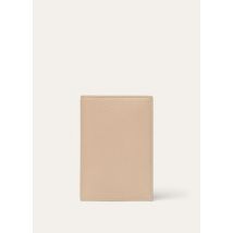 Loro Piana Card holder LP Passport Cover, Beige, Calfskin, One-size