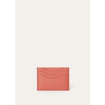 Loro Piana Extra Card Holder, Pink, Calfskin, One-Size