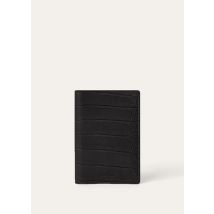 Loro Piana LP Passport Cover, Black, Alligator Leather, One-size