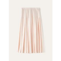 Loro Piana Romy Skirt, Pink, Silk, Size 44