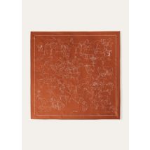 Loro Piana The Art Of Finest Fibres Foulard, Print, Silk, One-size