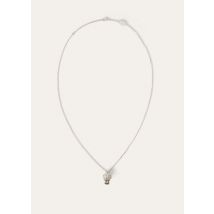 Loro Piana Cardo Chain Necklace, Grey, Brass, One-Size