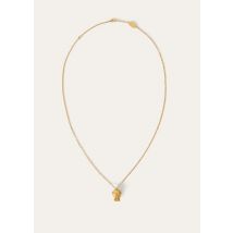 Loro Piana Cardo Chain Necklace, Yellow, Brass, One-size