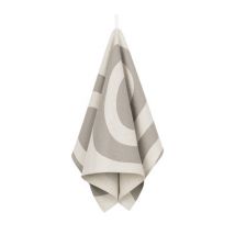 Marimekko - Tea towel Nappes & sets in Textile, Cotton - Color Grey - 43 x 70 x 0.2 cm - Designer Maija Isola