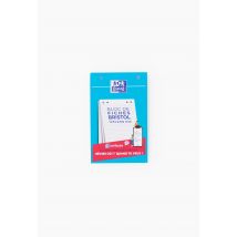 Bloc de fiches bristol oxford 125x200 30 fiches perforees q5/5 blanc