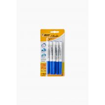 5 feutres effaçable à sec medium bleu
