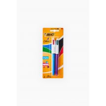 2 stylos-bille 4 couleurs (1 shine + 1 original)