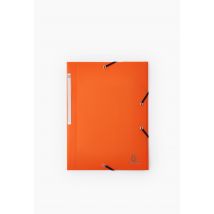 Chemise plastique 3 rabat, a4