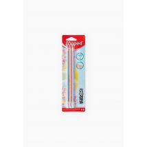 Crayons hb gomme pastel x3