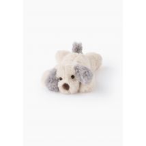 Peluche chien allongé douceur 20cm