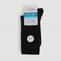 Bleu Foret - Paire de chaussettes en coton bleuforêt - Noir - Unique - Femme