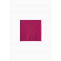 50 serviettes en papier unies, 33x33cm