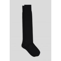 Paire de jambières en coton - Noir - Unique - Femme - Monoprix