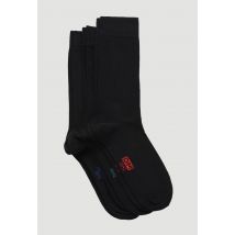 Dim - Lot de 3 paires de chaussettes en coton dim - Noir - 39-42 - Homme