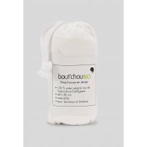 Bout'chou - Drap house 40x80cm contenant du coton bio, certifié oeko-tex - Blanc - Unique - Bébé