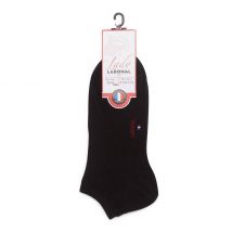 Labonal - Paire de mini-socquettes en coton labonal - Noir - 36-38 - Femme