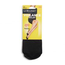 Le Bourget - Mi-bas brillant - Noir - Unique - Femme